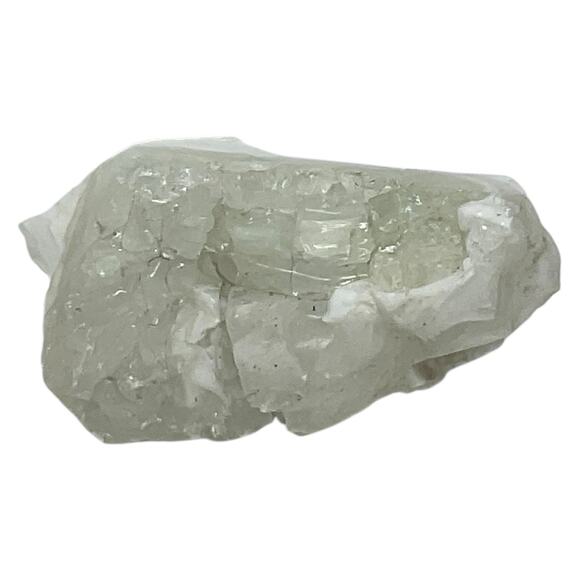 Milk Glass Opalescent Layered Art Glass Cullet Glowing Manganese Slag #5GL92 - Picture 7 of 8